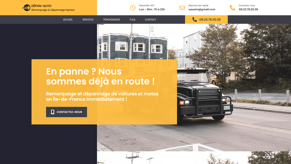 Project : Dépan-auto